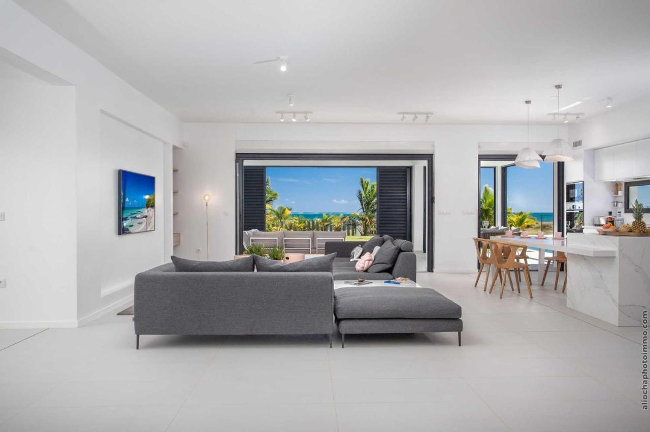 Location Villa Piscine Et Acces Mer - 8 Personnes - Villa Prestige Rosa Blanca ル・ヴォクラン エクステリア 写真