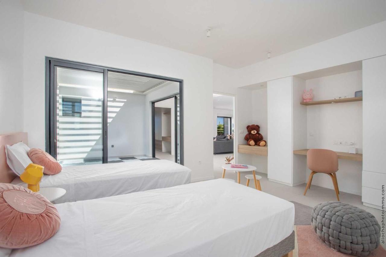Location Villa Piscine Et Acces Mer - 8 Personnes - Villa Prestige Rosa Blanca ル・ヴォクラン エクステリア 写真