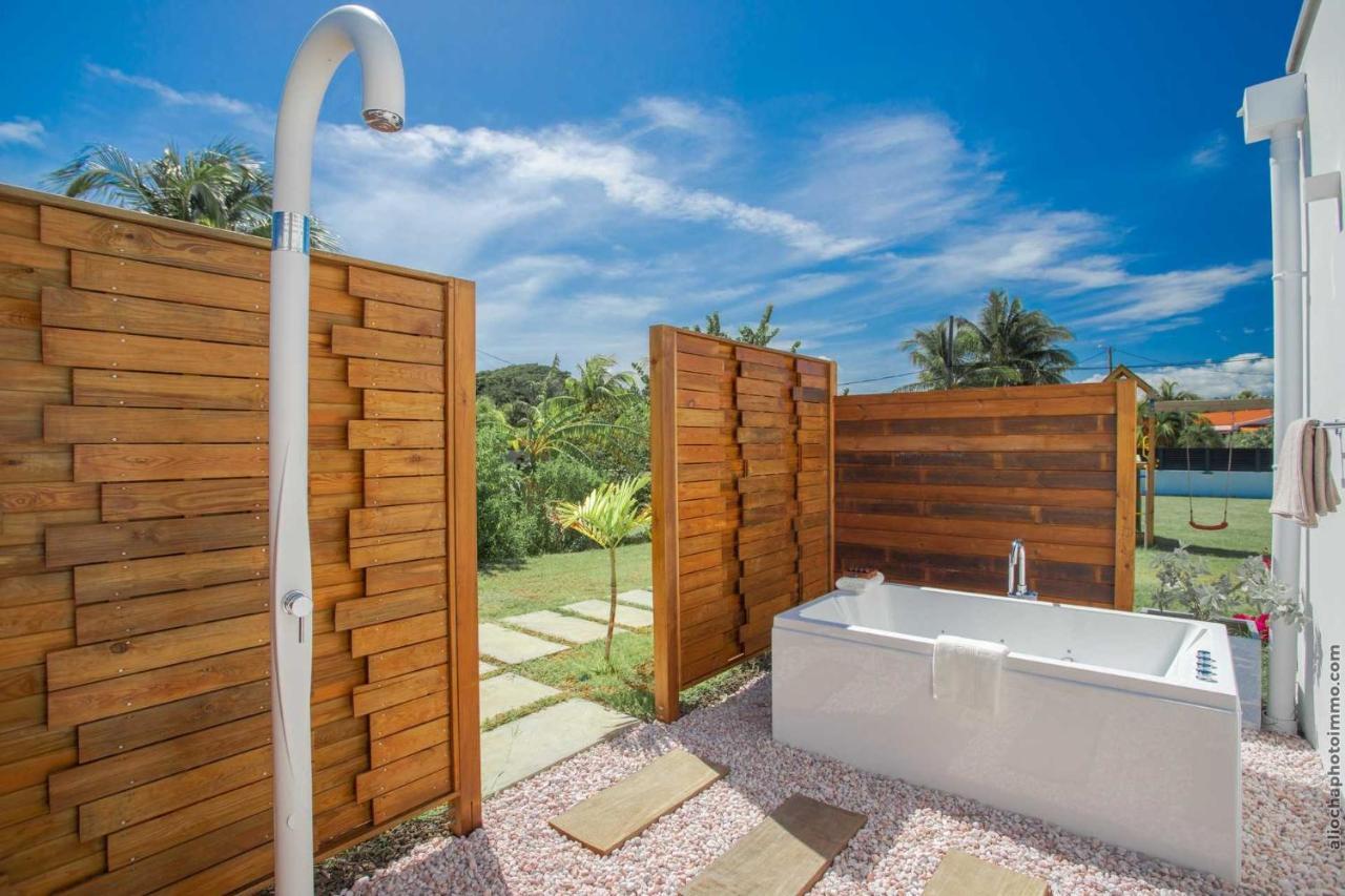 Location Villa Piscine Et Acces Mer - 8 Personnes - Villa Prestige Rosa Blanca ル・ヴォクラン エクステリア 写真