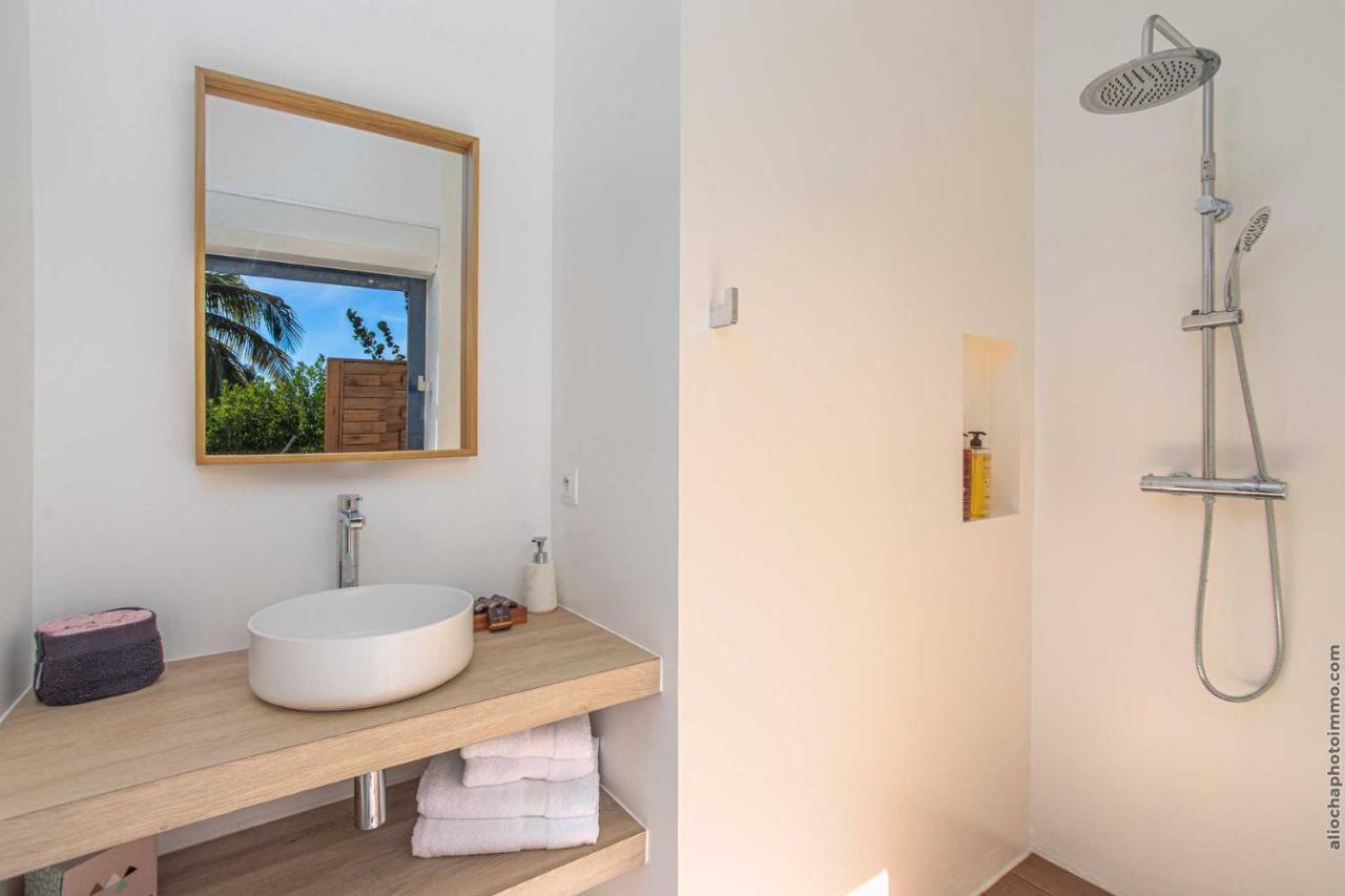 Location Villa Piscine Et Acces Mer - 8 Personnes - Villa Prestige Rosa Blanca ル・ヴォクラン エクステリア 写真