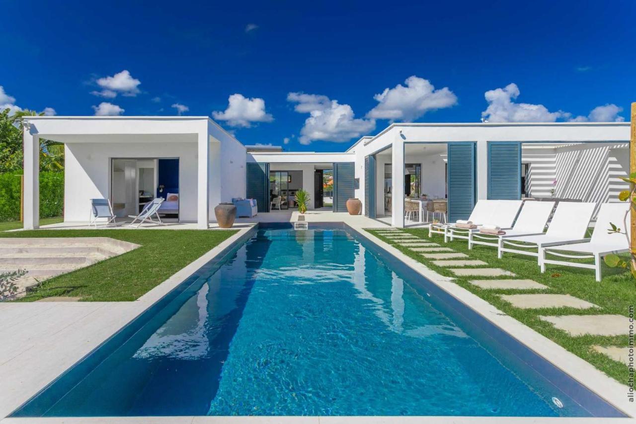 Location Villa Piscine Et Acces Mer - 8 Personnes - Villa Prestige Rosa Blanca ル・ヴォクラン エクステリア 写真
